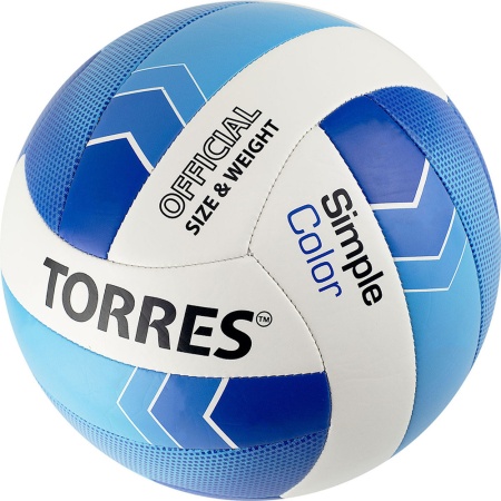 Купить Мяч волейбольный Torres Simple Color любительский р.5 в Зиме 